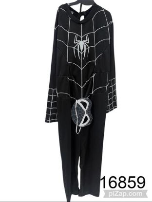 Imagen de DISFRAZ HOMBRE ARAÑA NEGRO 12.25